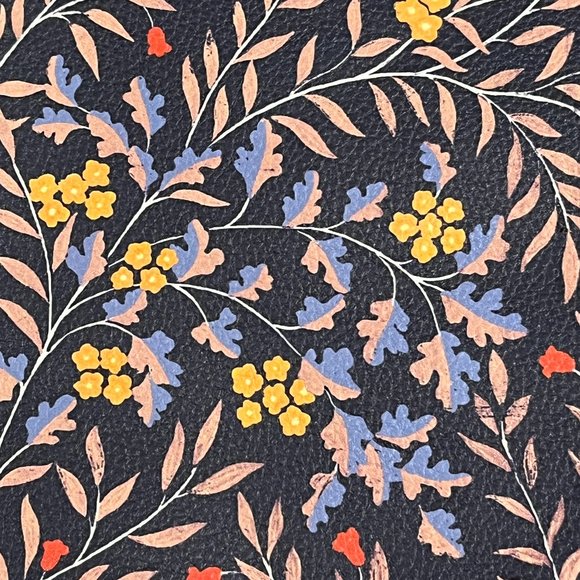 NOTA Ultimate Office Pouch Bag Floral 9" x 7" Clutch Notes Games Zip Up - Picture 3 of 10